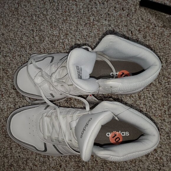 Adidas neo Hoops 20 Mid Men's Basketball Shoes White US Size 10 - Picture 5 of 9